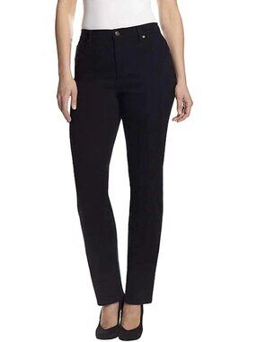 NEW Gloria Vanderbilt Women's 8 Amanda Slimming Jeans 31" Inseam Black